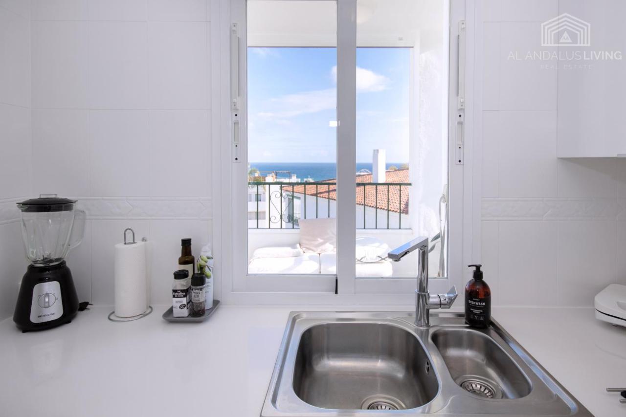 Scandinavian Style Apartment With Amazing Sea Views And South West Facing Sunny Terrace In Miraflores Walking Distance To The Beach! มาลากา ภายนอก รูปภาพ