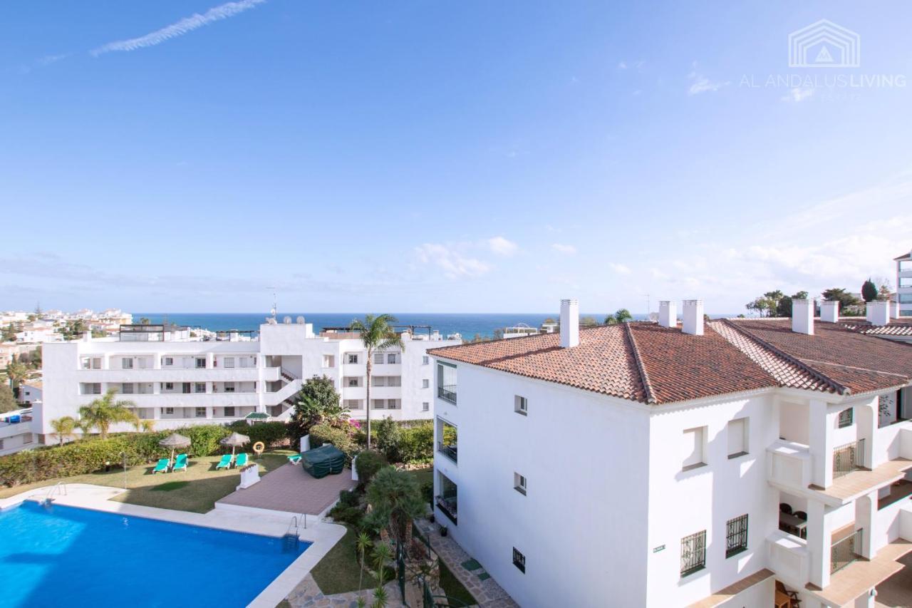 Scandinavian Style Apartment With Amazing Sea Views And South West Facing Sunny Terrace In Miraflores Walking Distance To The Beach! มาลากา ภายนอก รูปภาพ